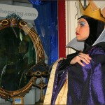 The Evil Queen and Mirror on Main Street