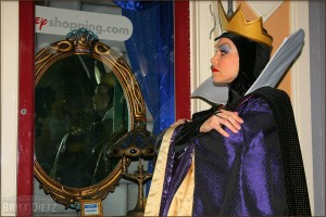 The Evil Queen and Mirror on Main Street
