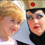 The Evil Queen and a little guest