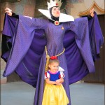 The Evil Queen and a little guest