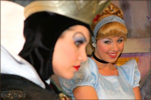 Evil Queen and Cinderella