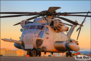 HDRI of a CH-53E Super Stallion