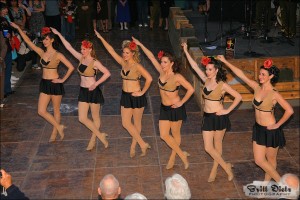 The Satin Dollz performing at the 2009 Los Angeles Air Raid Event