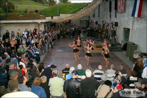 The Satin Dollz performing at the 2009 Los Angeles Air Raid Event