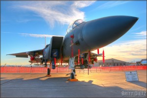HDRI of a F-15E Strike Eagle