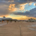 HDRI of static aircraft at Nellis AFB