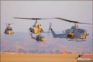 HMM-163 Squadron arrives at MCAS Miramar - October 1, 2010