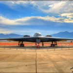 HDRI image of the B-2A Stealth Bomber at the Nellis AFB 2011 Airshow