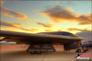 HDRI image of the B-2A Stealth Bomber at the Nellis AFB 2011 Airshow