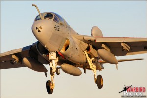 NAF El Centro PhotoCall - EA-6B Prowler sunset landing