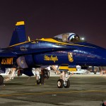 Night shoot with the USN Blue Angels