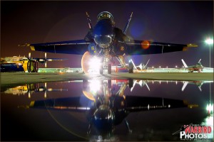 Night shoot with the USN Blue Angels