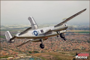 Air to Air Shoot: North American B-25J Mitchell
