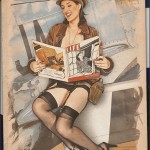 Pinups - Beth - Army Air Force Pinup
