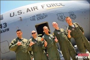 March ARB Media Ride - C-17 Flight Crew
