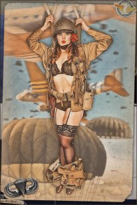 WW2 Military Pinups - Kayla - Paratrooper