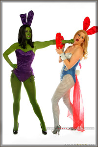 Avenger Bunnies - Hulk & Thor