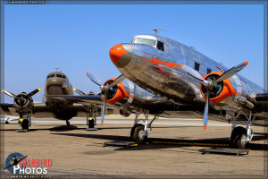 C-47B Skytrain and Douglas DC-3 - Lyon Air Museum