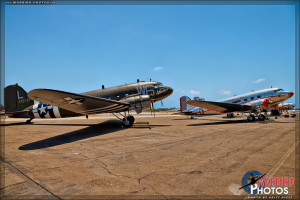 C-47B Skytrain and Douglas DC-3 - Lyon Air Museum
