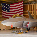 USAF F-22A Raptor at the 2014 Nellis AFB Airshow