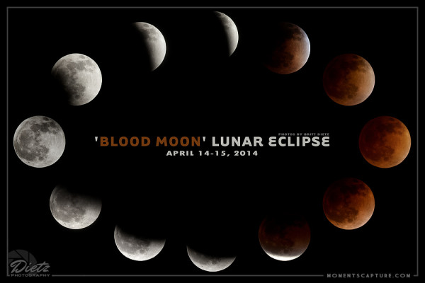 April 2014 Blood Moon Eclipse