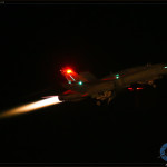 F/A-18C Hornet night afterburner passes at the 2014 MCAS Miramar Airshow