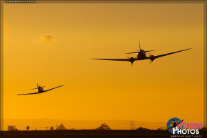 Wings of Valor T-6G Texan and Douglas DC-3