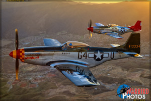 P-51D Mustangs 'Wee Willy II' & 'Bunny'