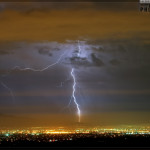 Lightning over Riverside County