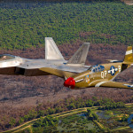 USAF Heritage Flight - Planes of Fame 2015