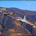 USAF Heritage Flight - Planes of Fame 2015