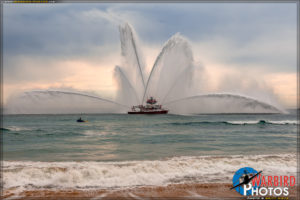Huntington Beach Airshow 2016 - Fire Boat