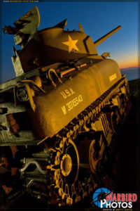 LA Air Raid of 1942 - Sherman Tank