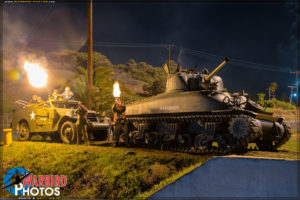 LA Air Raid of 1942 - Sherman Tank
