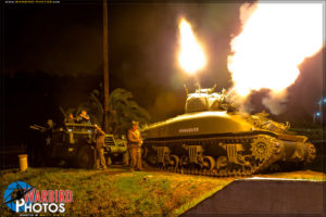 LA Air Raid of 1942 - Sherman Tank