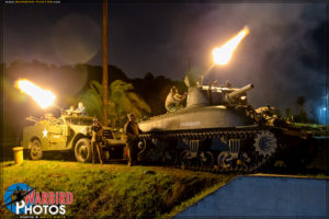 LA Air Raid of 1942 - Sherman Tank