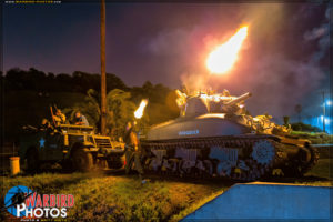LA Air Raid of 1942 - Sherman Tank