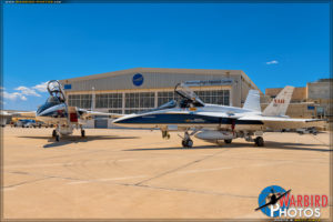 NASA Social - F-15D Eagle and F/A-18A Hornet