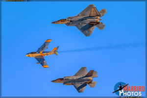 Nellis AFB Airshow - USAF Heritage Flight