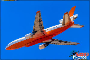 Canyon Fire - DC-10 Air Tanker