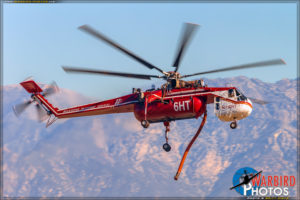Canyon Fire - S-64F Skycrane