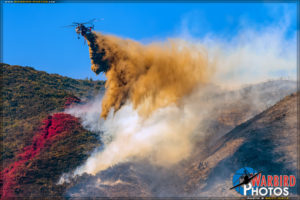 Canyon Fire - S-64F Skycrane