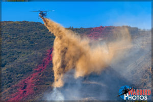 Canyon Fire - S-64F Skycrane
