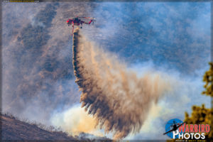 Canyon Fire - S-64F Skycrane