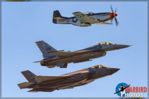 Huntington Beach Airshow 2017 - USAF Heritage Flight